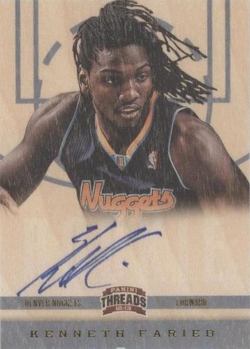 2012-13 Panini Threads - Kenneth Faried #169