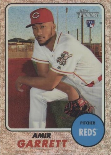 2017 Topps Heritage High Number - Amir Garrett #THC-513