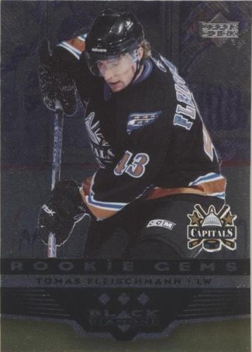 2005-06 Upper Deck Black Diamond - Tomas Fleischmann #293