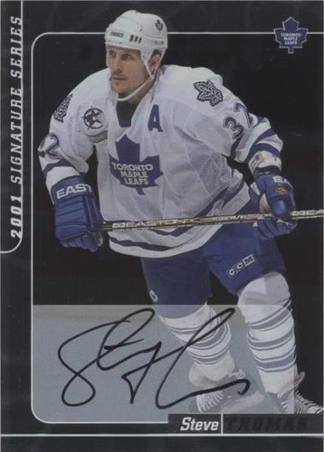 2000-01 In the Game Be A Player Signature Series - Steve Thomas #17