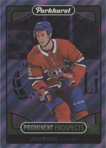 2021-22 Upper Deck Premier Rookie Auto Patch Jesse Ylonen