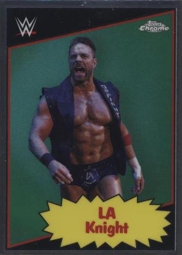 2025 Topps Chrome WWE - LA Knight #85TC-LA