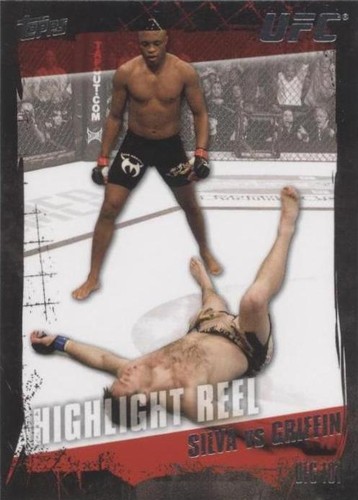 2010 Topps UFC Series 4 - Anderson Silva Forrest Griffin #188
