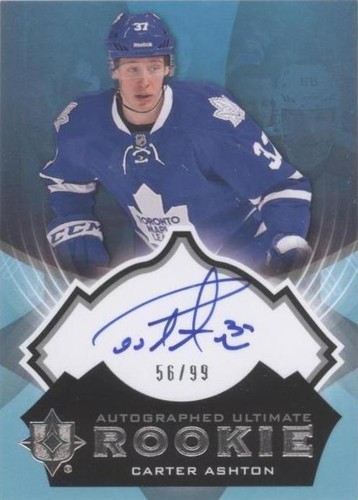 2012-13 Ultimate Collection - Carter Ashton #44