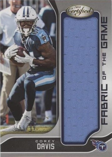2018 Panini Certified Corey Davis #FG-CD