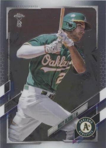 2021 Topps Chrome Ben Baller Edition - Matt Olson #48