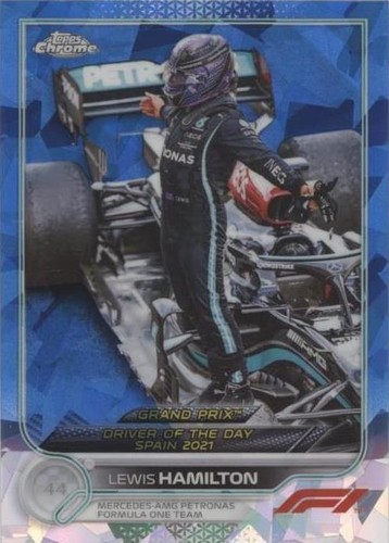2022 Topps Chrome Sapphire Edition Formula 1 - Lewis Hamilton #176