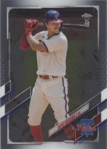 2021 Topps Chrome Ben Baller Edition - Rhys Hoskins #182