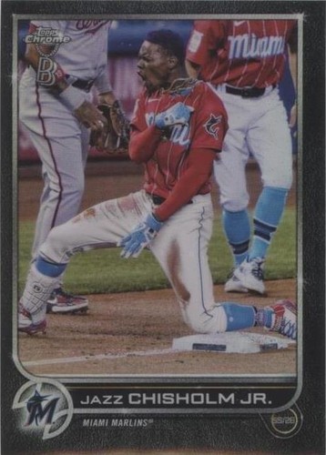 2022 Topps Chrome Ben Baller Edition - Jazz Chisholm #91