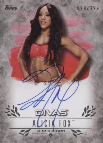 2016 Topps WWE Undisputed - Alicia Fox #UA-AF