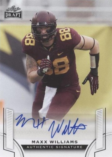 2015 Leaf Draft Maxx Williams #BA-MW1