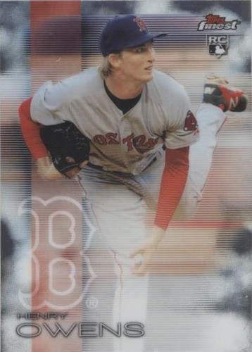 2016 Topps Finest - Henry Owens #75