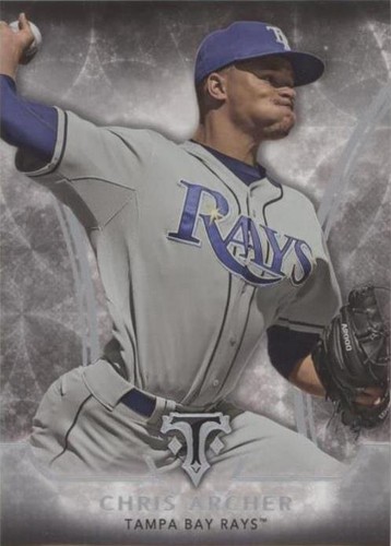 2015 Topps Triple Threads - Chris Archer #99