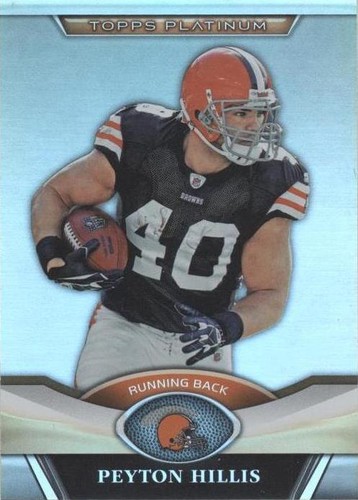 2011 Topps Platinum Peyton Hillis #145