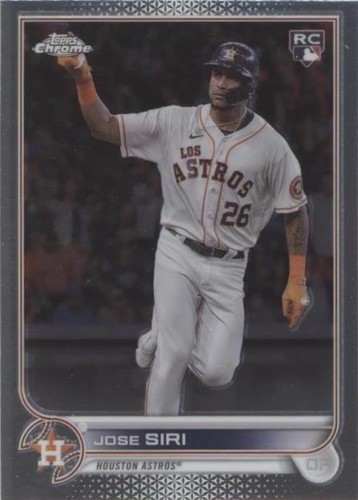 2022 Topps Chrome Sonic - Jose Siri #204