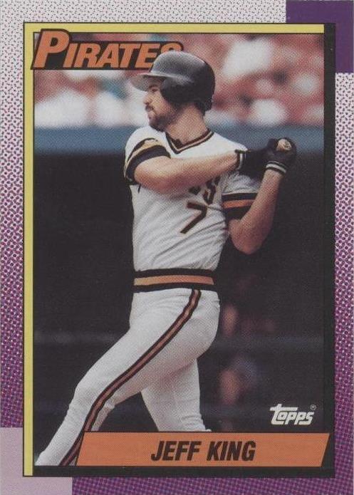 O-Pee-Chee 1990 - Jeff King #454