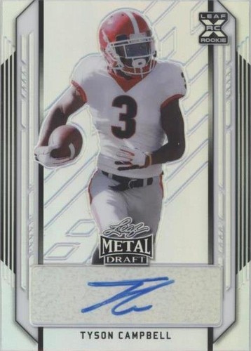 2021 Leaf Metal Draft Tyson Campbell #BA-TC1