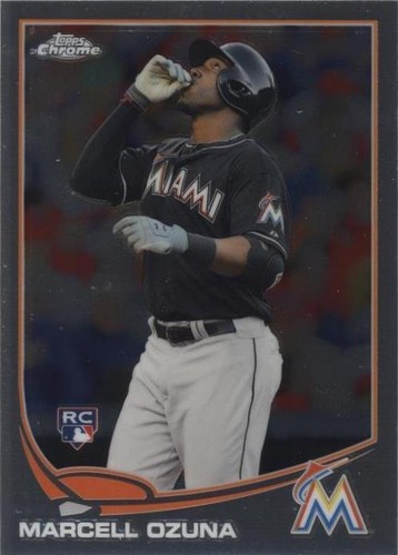 2013 Topps Chrome - Marcell Ozuna #33