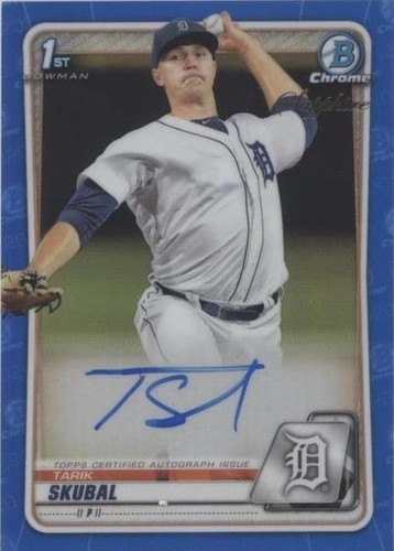 2020 Bowman Chrome Sapphire Edition - Tarik Skubal #BSPA-TS