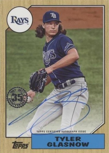 2022 Topps Series 2 - Tyler Glasnow #87BA-TGL