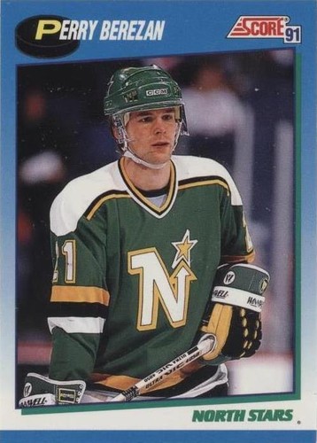 1991-92 Score Canadian - Perry Berezan #527