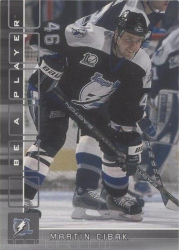 2001-02 In the Game Be A Player Memorabilia - Martin Cibak #323