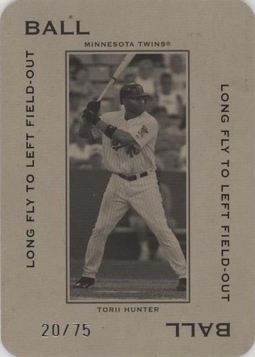 2005 Donruss Throwback Threads - Torii Hunter #PG-78