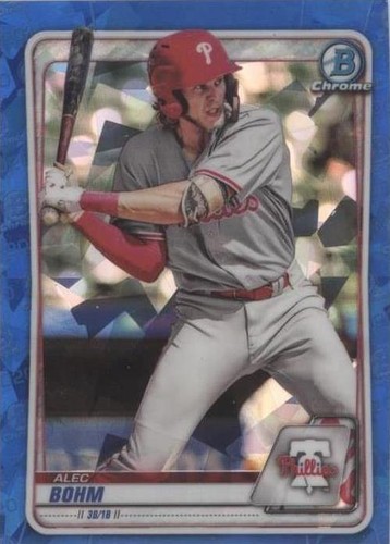 2020 Bowman Chrome Sapphire Edition - Alec Bohm #BCP-29