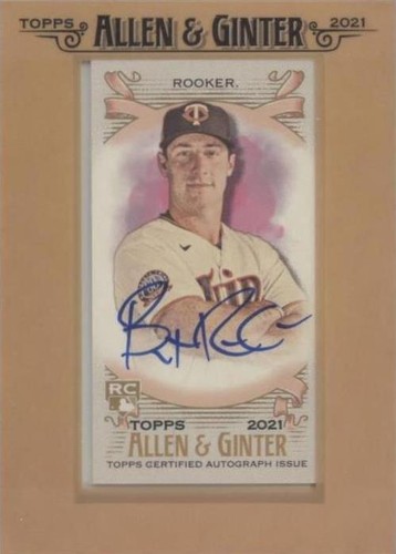 2021 Topps Allen & Ginter's - Brent Rooker #FMA-BR