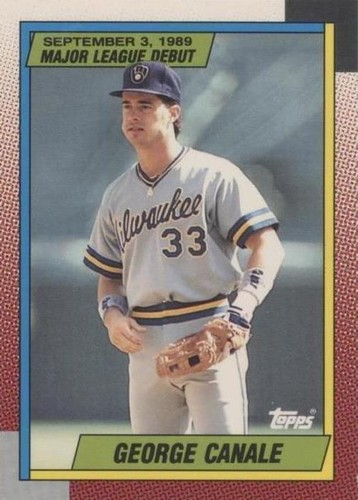 1989-90 Topps Major League Debut 1989 - George Canale #21