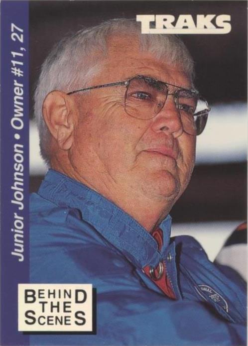 1995 Traks - Junior Johnson #BTS 22