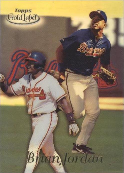 1999 Topps Gold Label - Brian Jordan #9