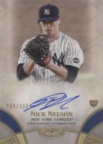 2021 Topps Tier One - Nick Nelson #BOA-NN