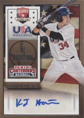 2015 Panini Contenders - KJ Harrison #66