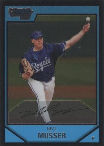 2007 Bowman Chrome - Neal Musser #BC70