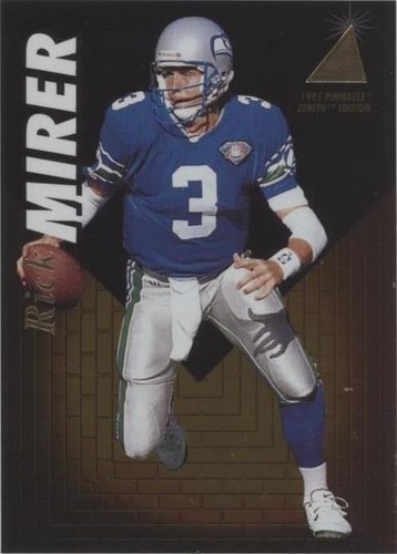 1995 Pinnacle Zenith Rick Mirer #Z53