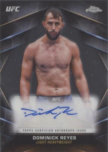 2024 Topps Chrome UFC - Dominick Reyes #CVA-DRE