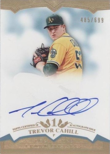 2011 Topps Tier One - Trevor Cahill #CP- TC
