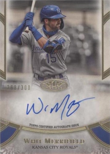 2021 Topps Tier One - Whit Merrifield #PPA-WME