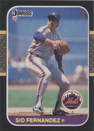 1987 Donruss - Sid Fernandez #323