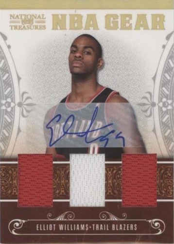 2010-11 Playoff National Treasures - Elliot Williams #31