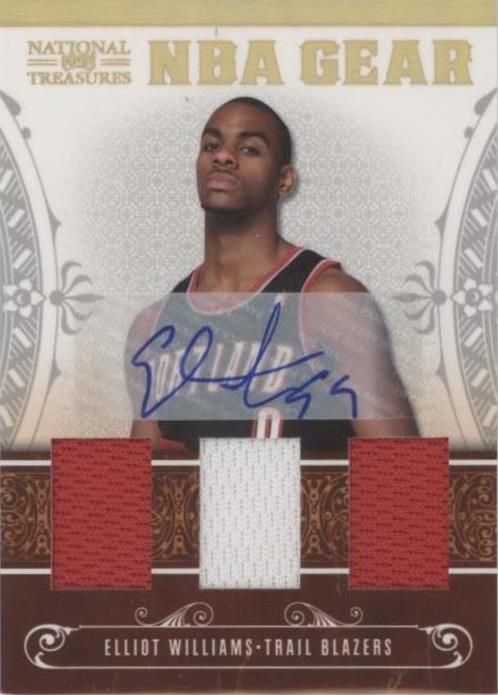 2010-11 Playoff National Treasures - Elliot Williams #31