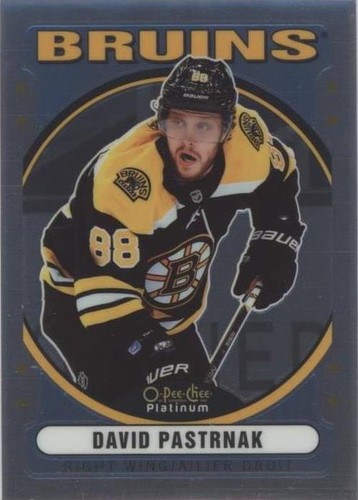 2021-22 O-Pee-Chee Platinum - David Pastrnak #R-58