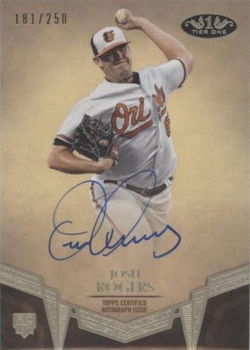 2019 Topps Tier One - Josh Rogers #BA-JR