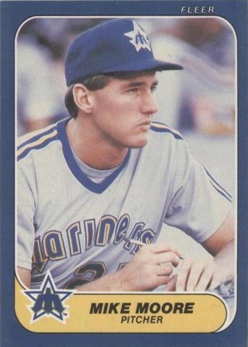 1986 Fleer - Mike Moore #469