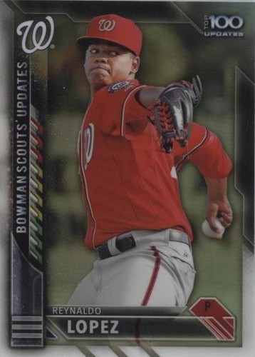 2016 Bowman Chrome - Reynaldo Lopez #BSU-RL