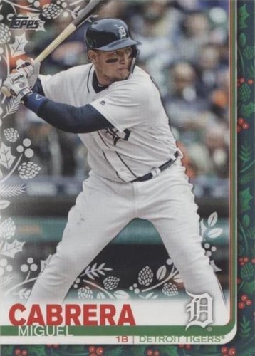 2019 Topps Holiday - Miguel Cabrera #HW107
