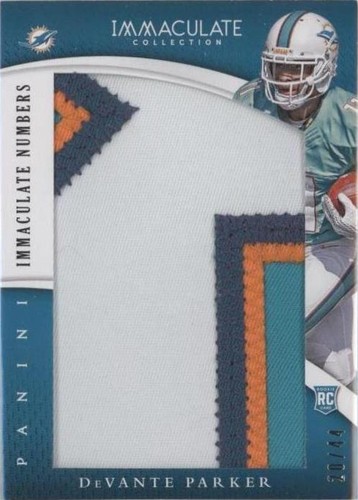 2015 Panini Immaculate Collection Devante Parker #IJ-DP