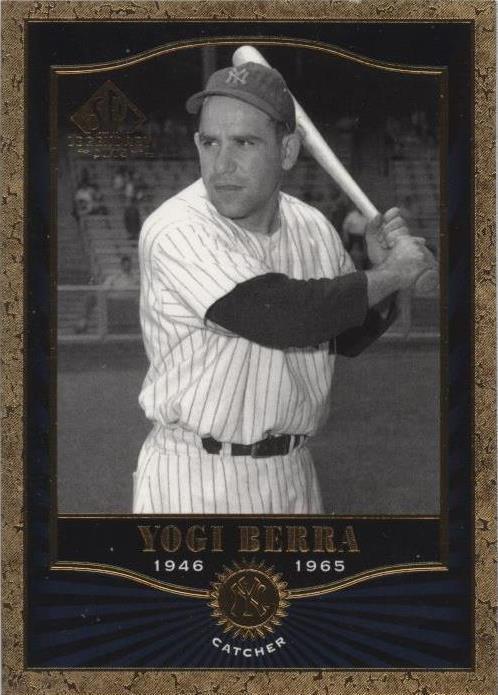 SP Legendary Cuts 2001 - Yogi Berra #89