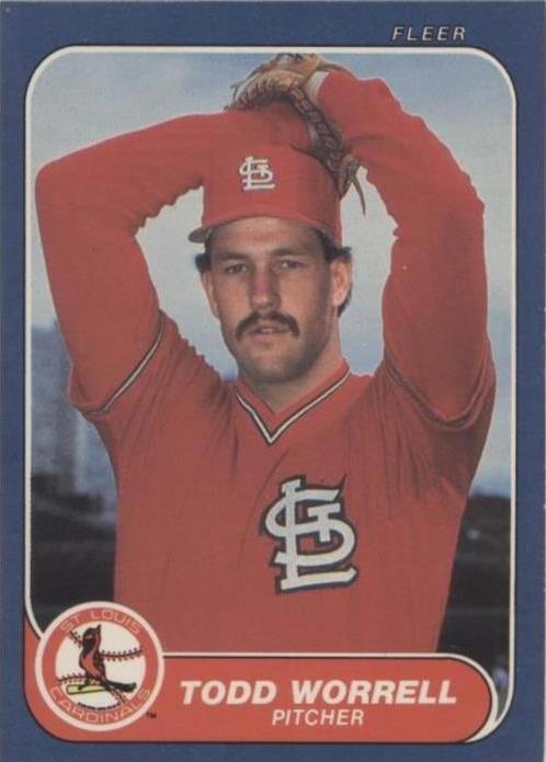 Fleer 1986 - Todd Worrell #49